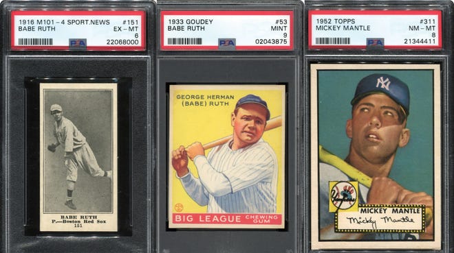 SPORTS TRADING CARD COLLECTION BRINGS IN OVER $20MM AUCTION